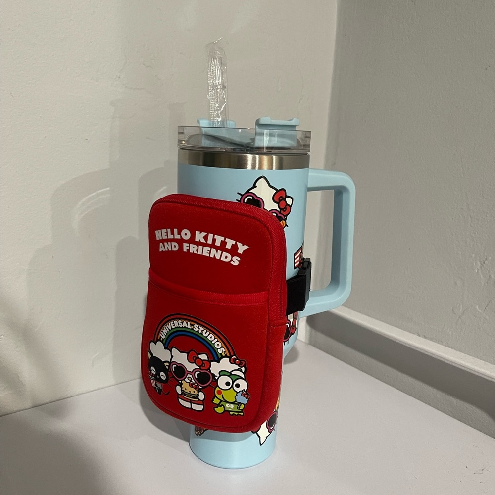 Hello Kitty Red and Blue cup